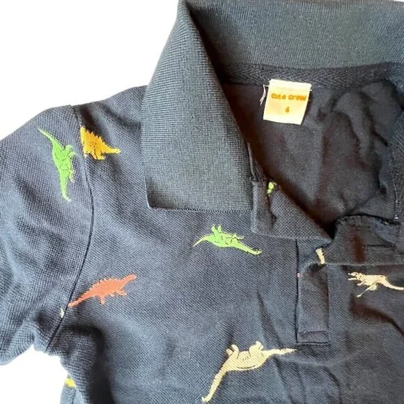 Toddler Boys Dinosaur Polo Size 4 - Picture 3 of 4